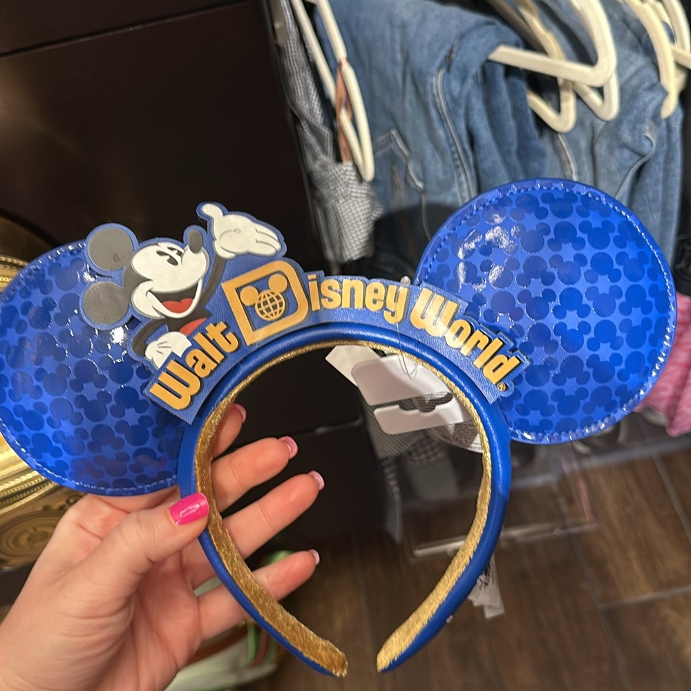 Walt Disney World Mickey Mouse Ears Headband NEW WITH TAG